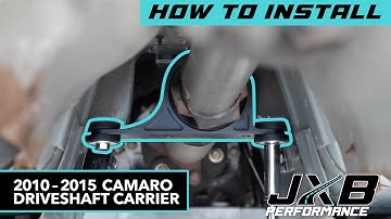 5th Gen Camaro Driveshaft Carrier Install GM001A0 | JXB Performance