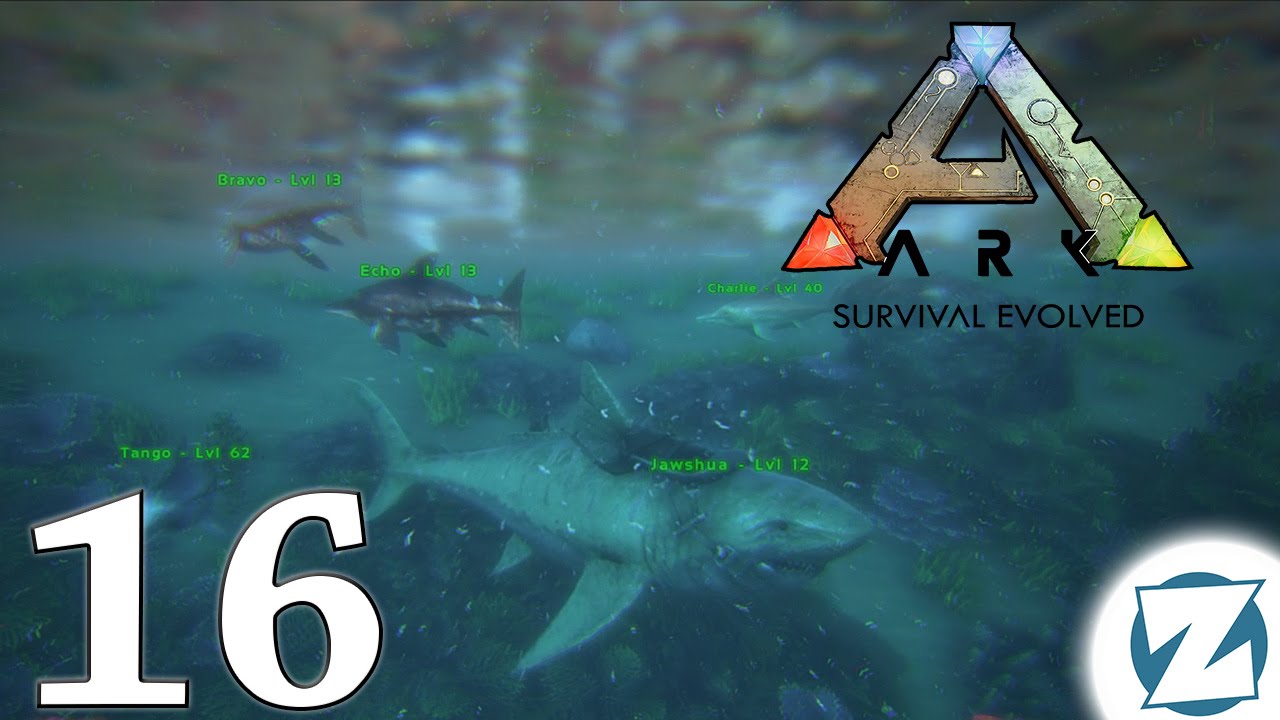 Ark Survival Evolved Gameplay Ichthyosaurus Taming Let S Play Ep16 1080p 60 Fps Youtube