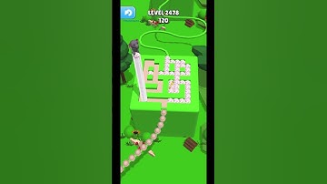 Gameplay top mobile games Relaxing n satisfying game iOS/ANDROID Stacky Dash  #shorts Level 2478