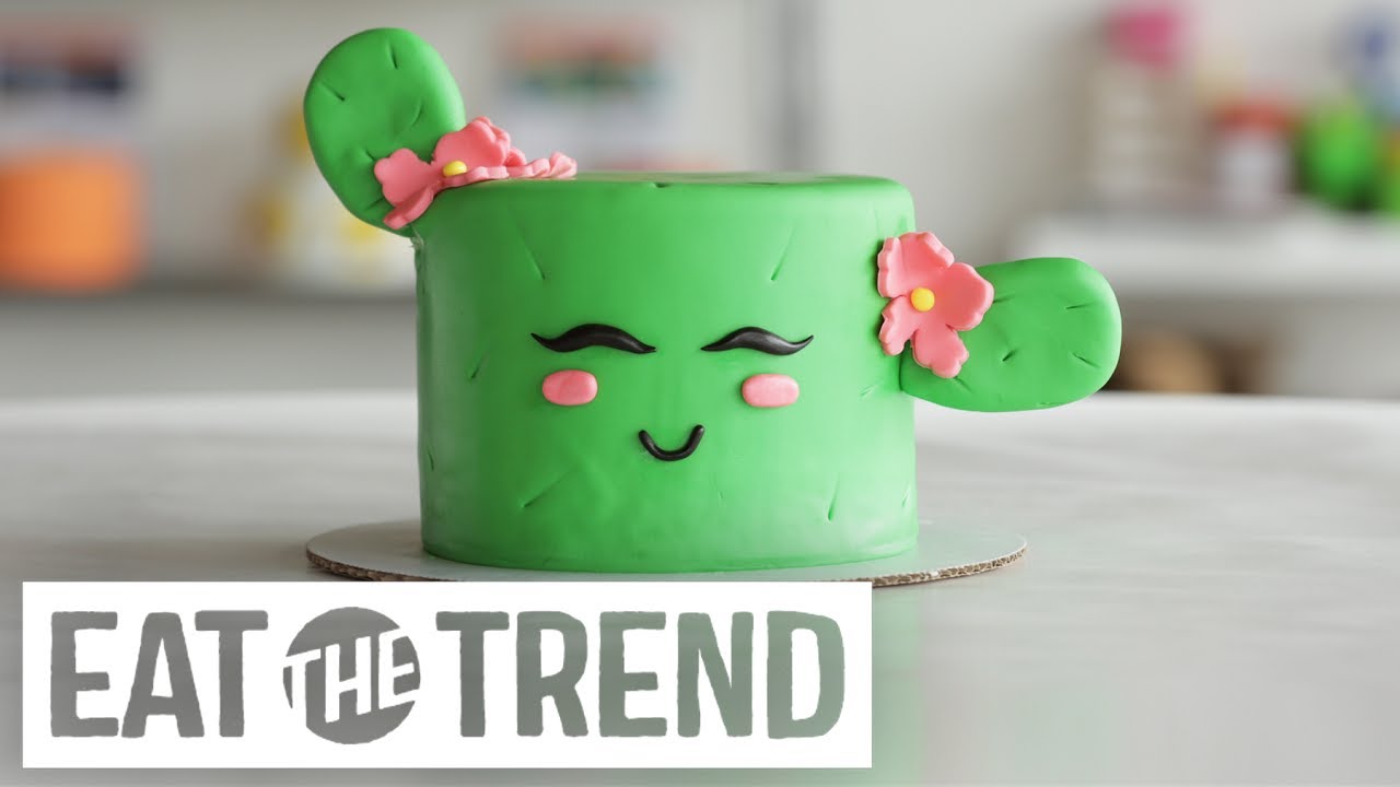 How to Make a Cactus Cake | Eat the Trend | POPSUGAR Food