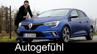 Renault Megane GT FULL REVIEW test driven all-new GT & Bose Edition 2016 neuer - Autogefühl