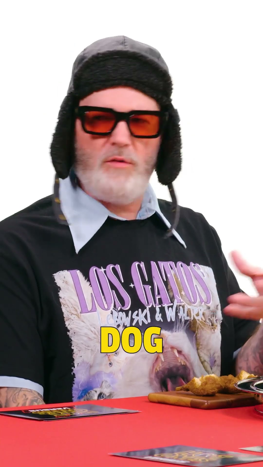 Fred Durst really just drank HOT DOG-flavored water ???