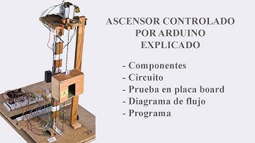 Ascensor con Arduino explicado 01