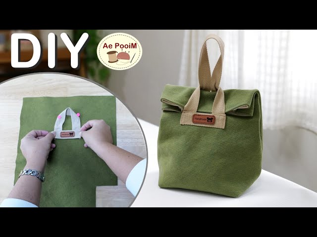 A cute pouch bag, quick and easy making. class=