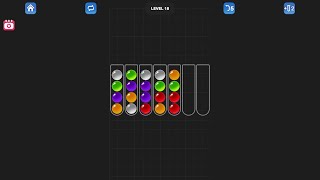 Ball Sort Puzzle - Color Game Level 18 Solution (Android) screenshot 2