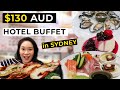 $130 ALL YOU CAN EAT LUXURY HOTEL BUFFET at LANGHAM SYDNEY! | Seafood Feast Sydney Vlog ( 悉尼美食海鲜自助餐)