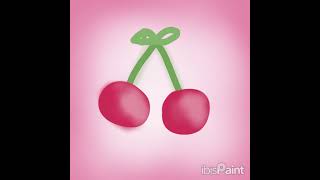 Cherry🍒 #cute #drawing #fypシ #ibispaintx #fruit #pink #fyp #fypシ゚viral #like#illit