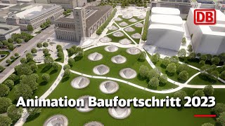 Stuttgart 21: Animation Baufortschritt 2023