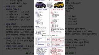 Tata nexon vs mahindra 3xo comparison #tatanexon #mahindra3xo