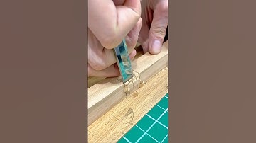 Precision Woodworking Expertly Carving a Perfect Wooden Joint with a Sharp Chisel