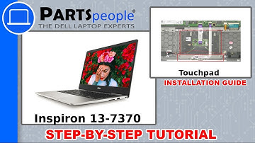 Dell Inspiron 13-7370 (P83G001) Touchpad How-To Video Tutorial