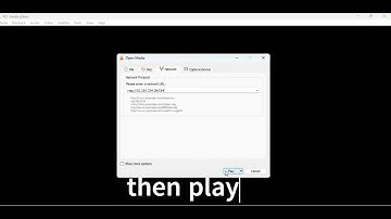 How to Get Live View of Network Camera in RTSP Player (#vlcplayer) Step-by-Step Guide