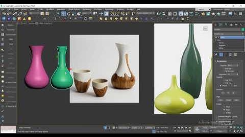 lathe in 3dsmax - lệnh làm con tiện trong 3dsmax - ứng dụng và cuộc sống