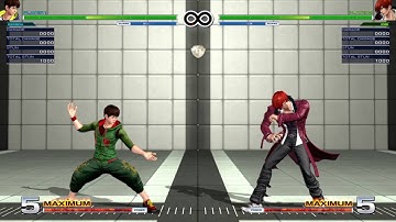 KoF14 - Kensou Mixup - Midscreen - 1 Bar - Any Position - Intermediate - 348 Damage