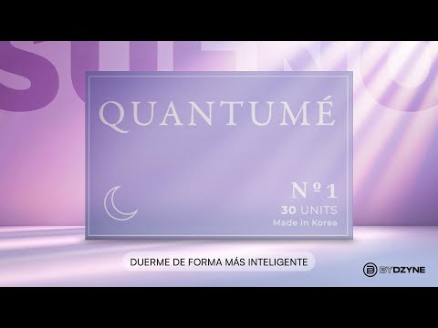Quantumé - El futuro del bienestar está muy cerca - video from ByDzyne