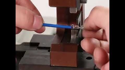 Terminal crimping die wire connector crimping blades for terminal crimping machine