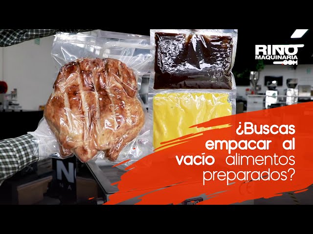 Empaca al vacío alimentos preparados 🍱🥙🥘 