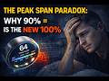 The Peak Span Paradox  Why 90% is the New 100% for wellness rings