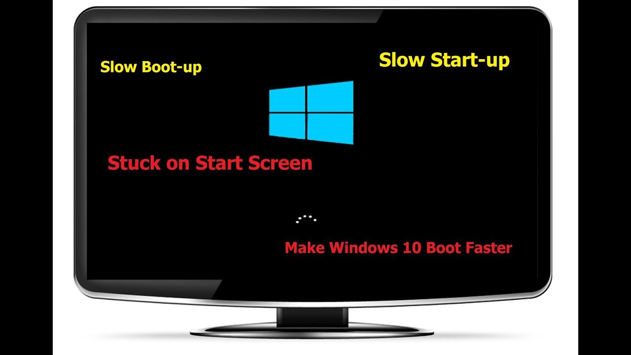 hp slow boot up