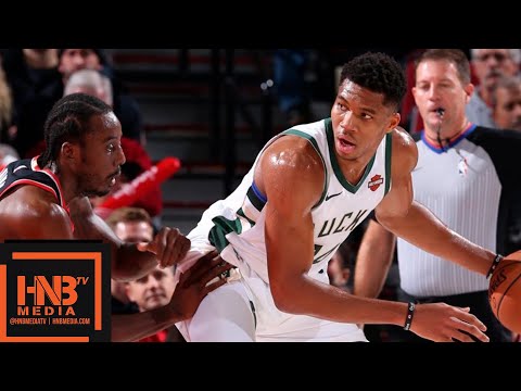 Milwaukee Bucks vs Portland Trail Blazers Full Game Highlights | 11.06.2018, NBA Season