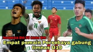 Latihan Timnas U19 Di Stadion Gbt Surabaya Indonesia U19 Vs China U19