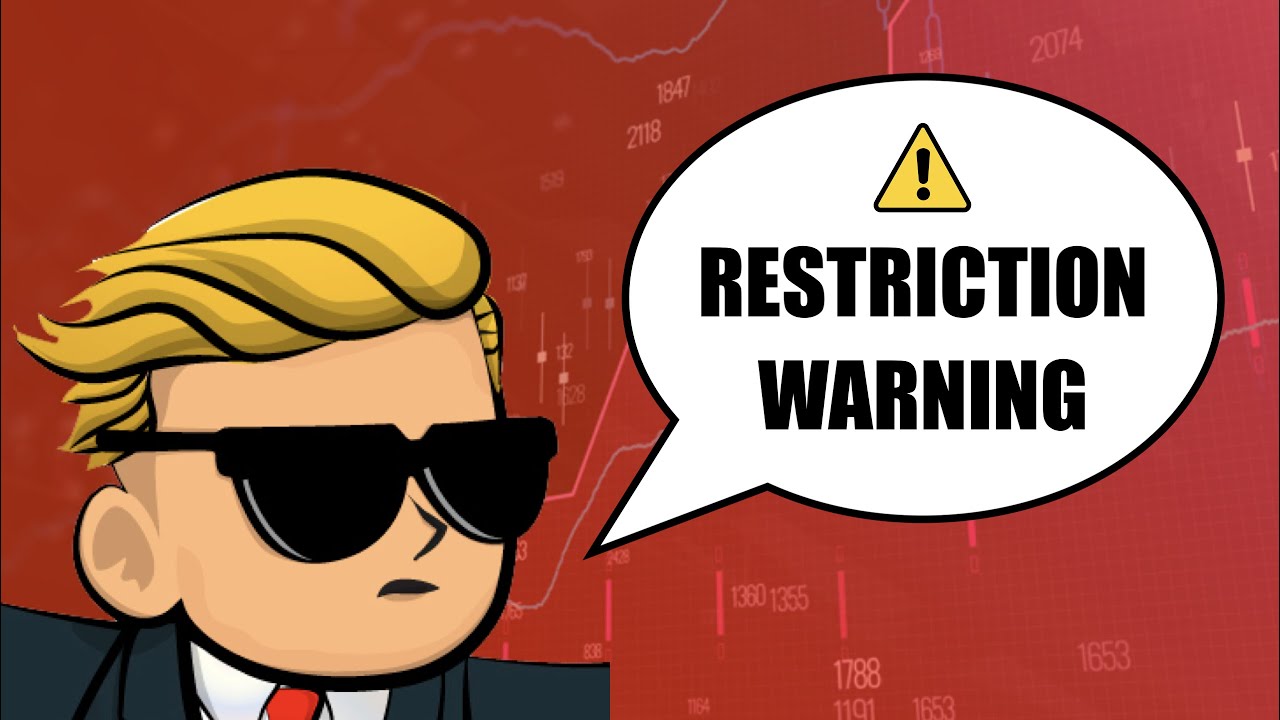 ⚠️NEW TRADING RESTRICTIONS ON GAMESTOP & AMC STOCK (FRIDAY UPDATE)