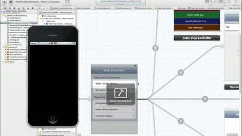 iOS 5 SDK: Storyboarding