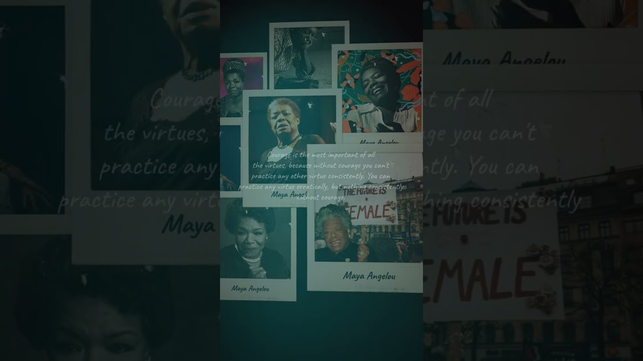 Maya Angelou's Quotes for Achieving Your Goals 🌟🥇💯 
