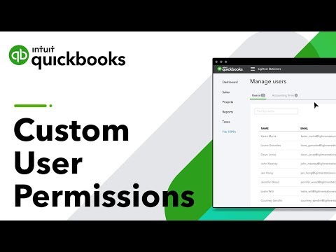 Custom User Permissions in QuickBooks Online Advanced