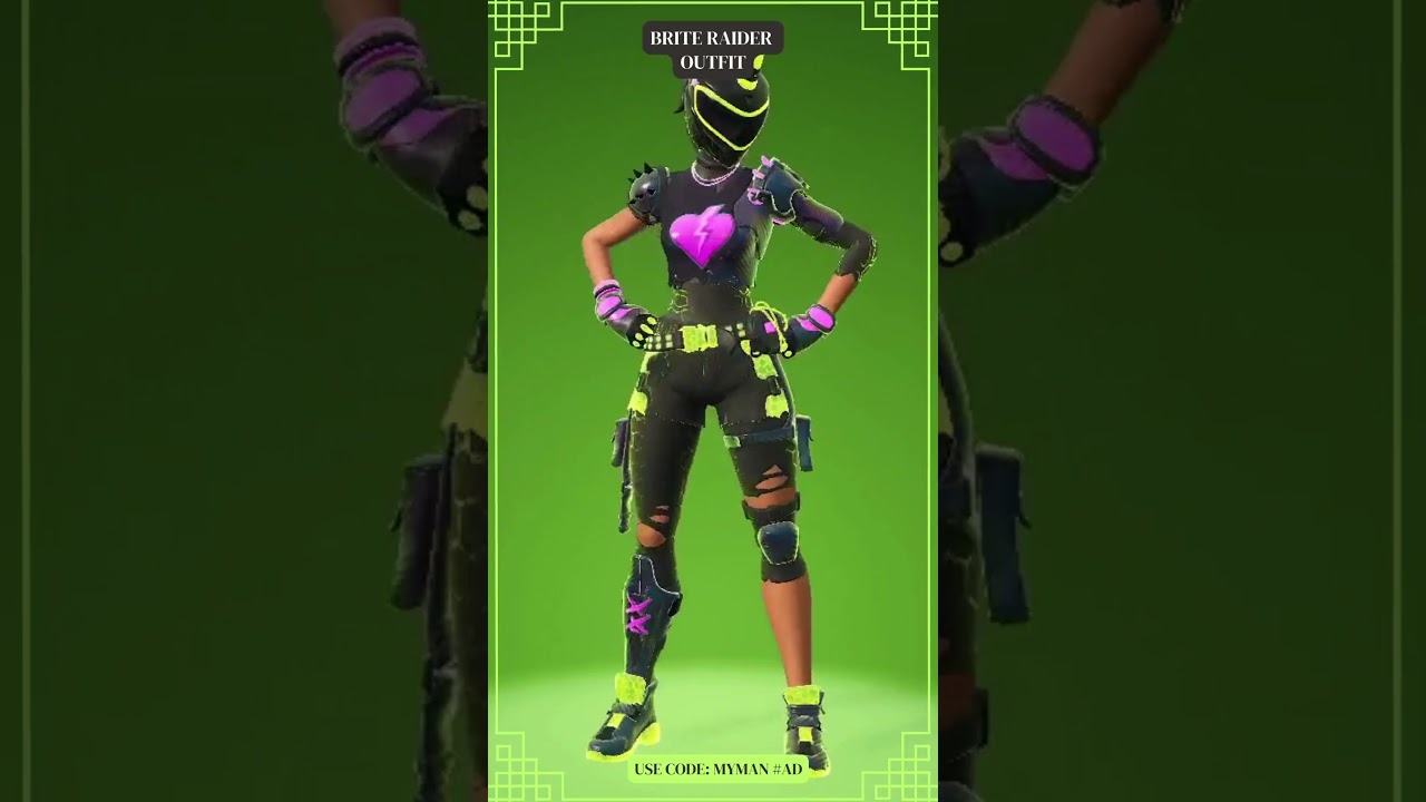 Fortnite Outfit ✔ Brite Raider Outfit 👕 