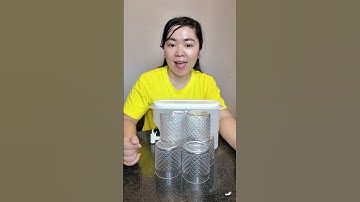 Bộ 6 cốc nhựa pha lê tặng bình nước #dungdanda7 #reviewgiadung #youtubeshopping