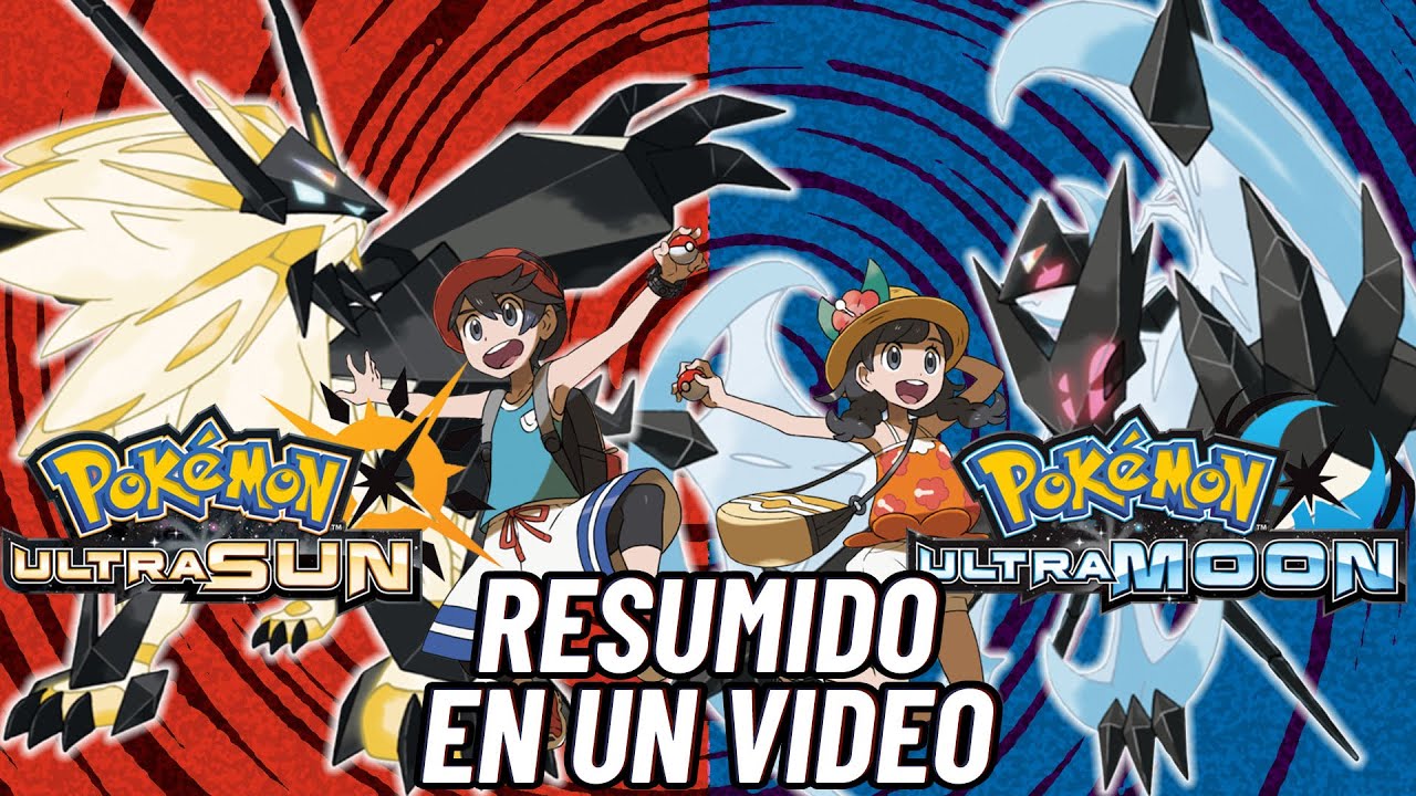 Pokemon ultra sol y ultra luna resumido en 1 video