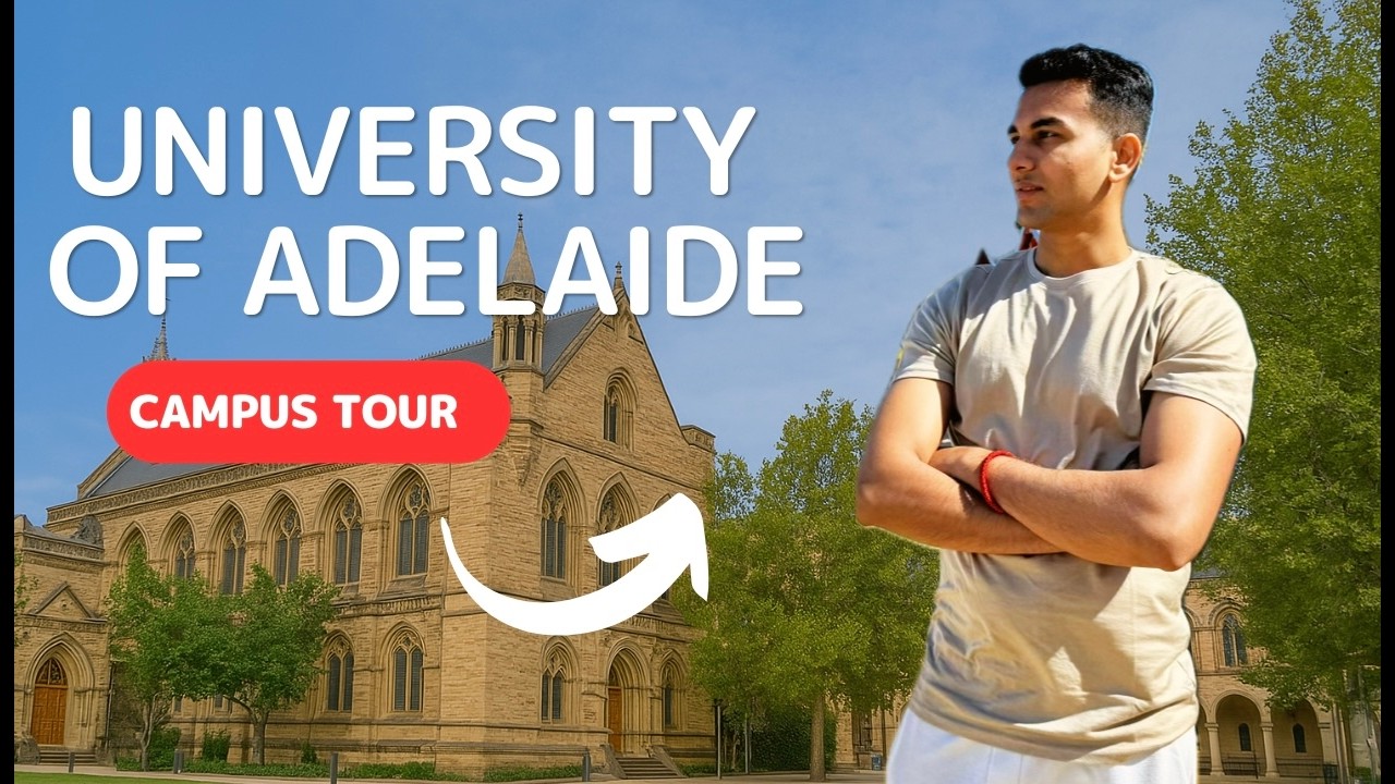 University of Adelaide Campus Tour | Full Walkthrough with Student Guide!