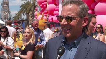 Despicable Me 3 Premiere Interviews Steve Carell - "Gru" and "Dru"