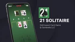 21 Solitaire - Skill based mobile game screenshot 4