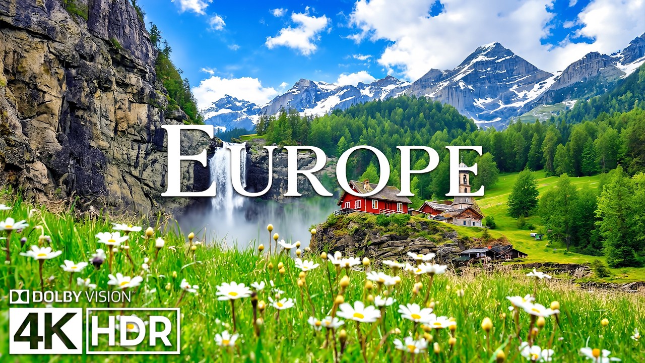 Europe 4K 🌍 Breathtaking Landscapes, Coastlines & Cinematic Nature UHD