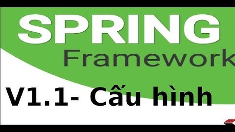 Spring Boot - V1.1- Tạo dự án và cấu hình application.properties với Spring Boot