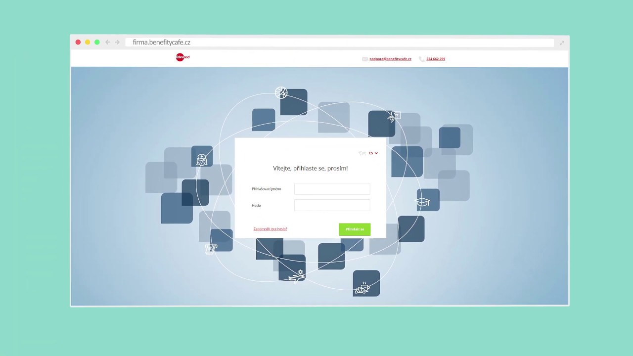 Kde najdu cafeterii Edenred Benefity Café a jak se přihlásím? - YouTube