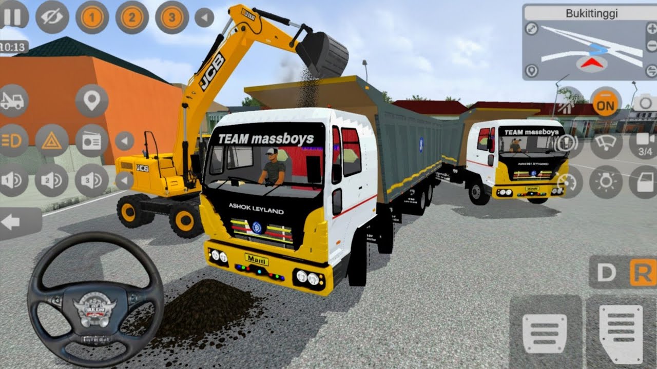 💥12 Wills Ashok Leyland Over Lod Drive Open Map Indonesia City Drive Dumfer Game Best Video 