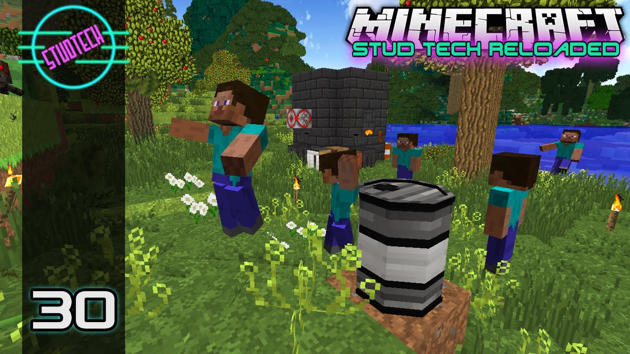 Stud Tech Reloaded (Minecraft Modded SMP) | Statues and Bedrockium | E030 minecraft survival download