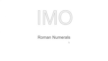 How to solve problems on Roman Numerals? Class 4 as on 18.05.2023