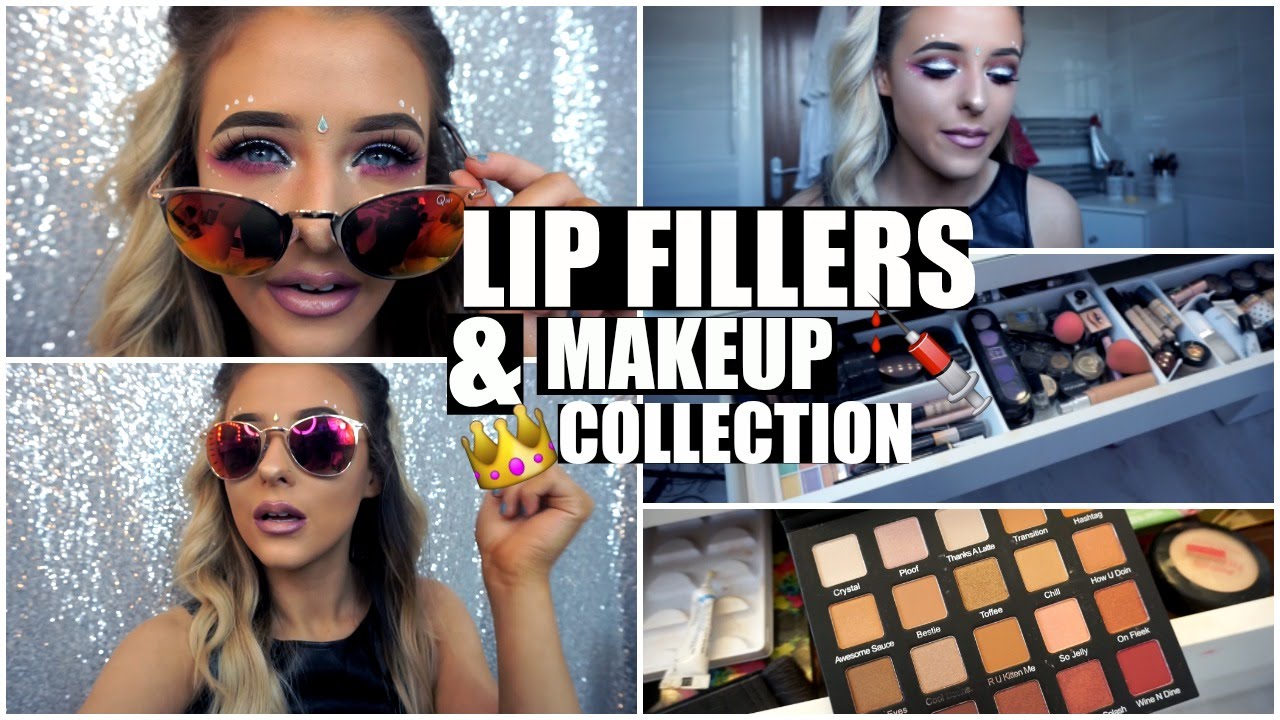 LIP FILLERS & MAKEUP COLLECTION!! | VLOG