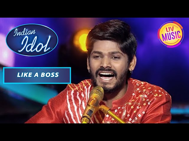 'Ramchandra Kah Gaye Siya Se' Song पर यह Soulful Performance | Indian Idol Season 12 | Like a Boss class=