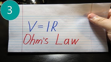 Lesson 3 - Circuit Basics (Voltage, Current, Resistance, Ohm