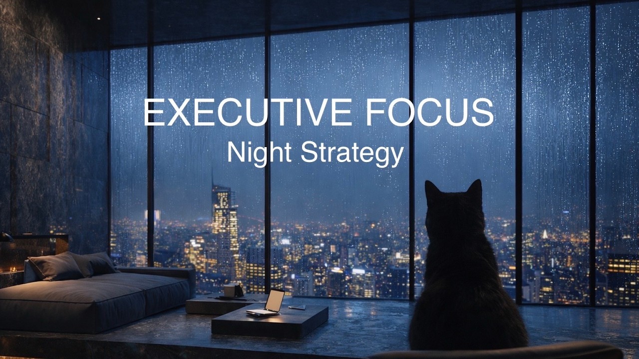 Executive Focus — Night Strategy | 2 Hour Deep Work Music for High Performers