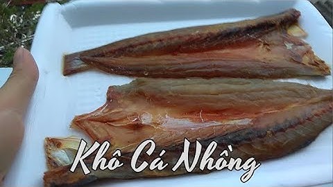 Mở Hộp Khô Cá Nhồng Cao Cấp Size To Thịt Dày Trên Lazada |Mua Hàng Online