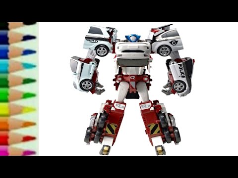 Tobot Quatran CDRW Transformers CarBot - Belajar