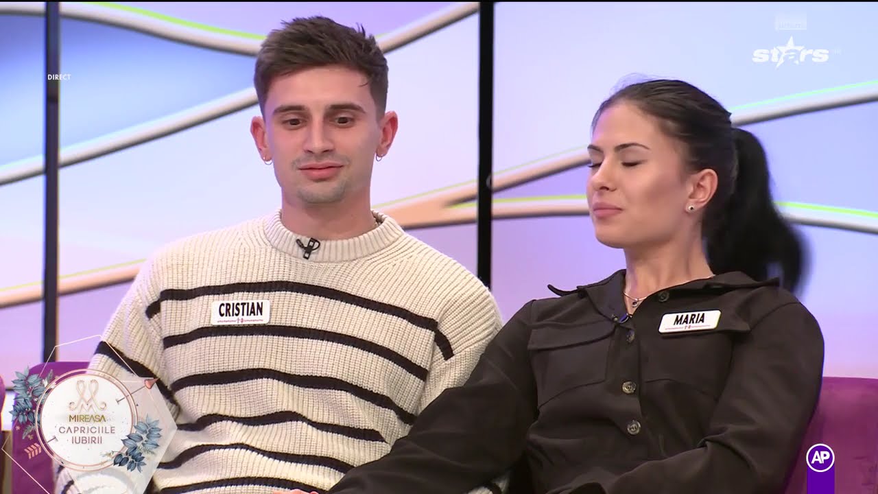 Maria i-a povestit lui Cristian detalii din fosta relație!