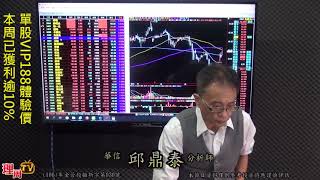 理周TV-20181024 盤後-邱鼎泰 台股鑫攻略／單股VIP188體驗價 本周已獲利逾10%