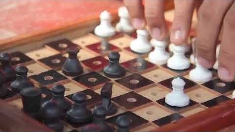 Visually Impaired/Blind children playing Chess
